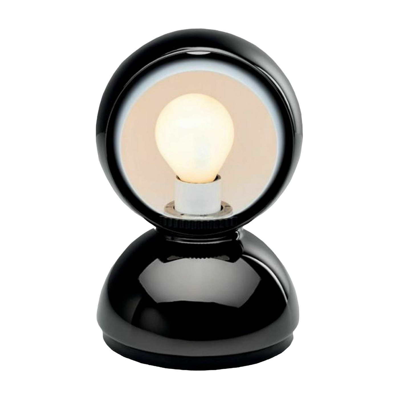 Lámpara de mesa negra brillant Eclisse PVD - Artemide