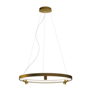 Lampada a sospensione ronde 100 cm in metallo bronzo Arena - Panzeri