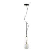Neri&Hu 14 cm lampada a sospensione nera - Artemide