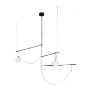 Suspension triple en verre soufflé NH S3 14 - Artemide