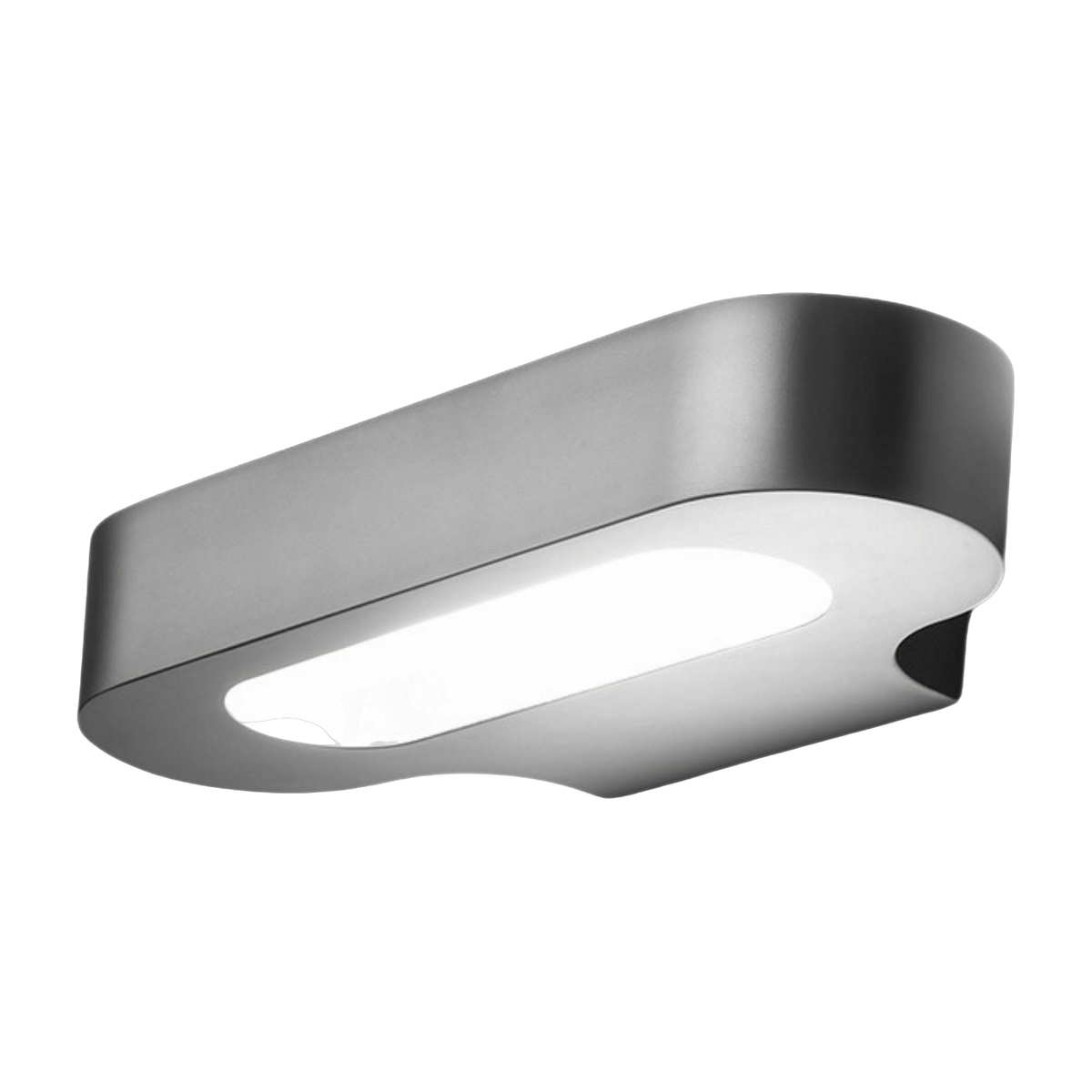 Talo silver aluminum wall lamp - Artemide