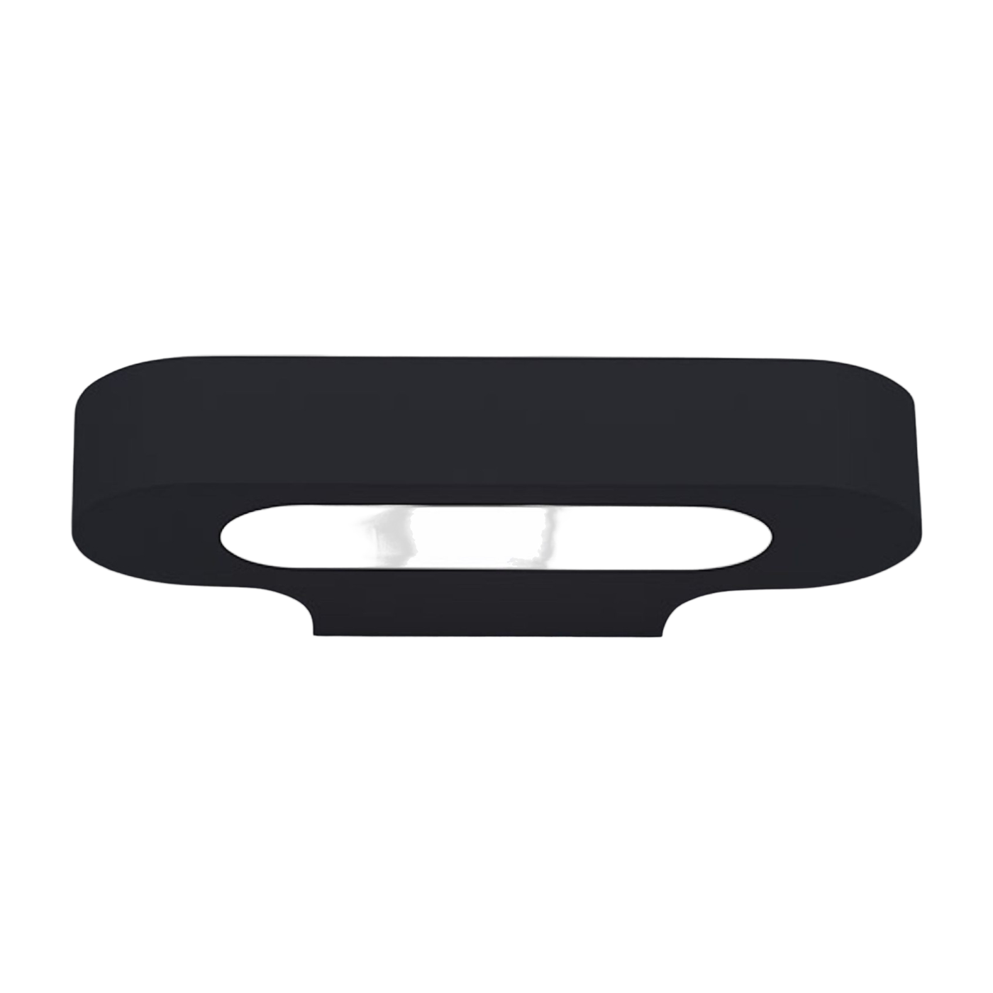 Lámpara de pared de aluminio negro mate Talo - Artemide