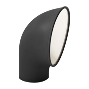 Grey aluminium bollard light Piroscafo - Artemide