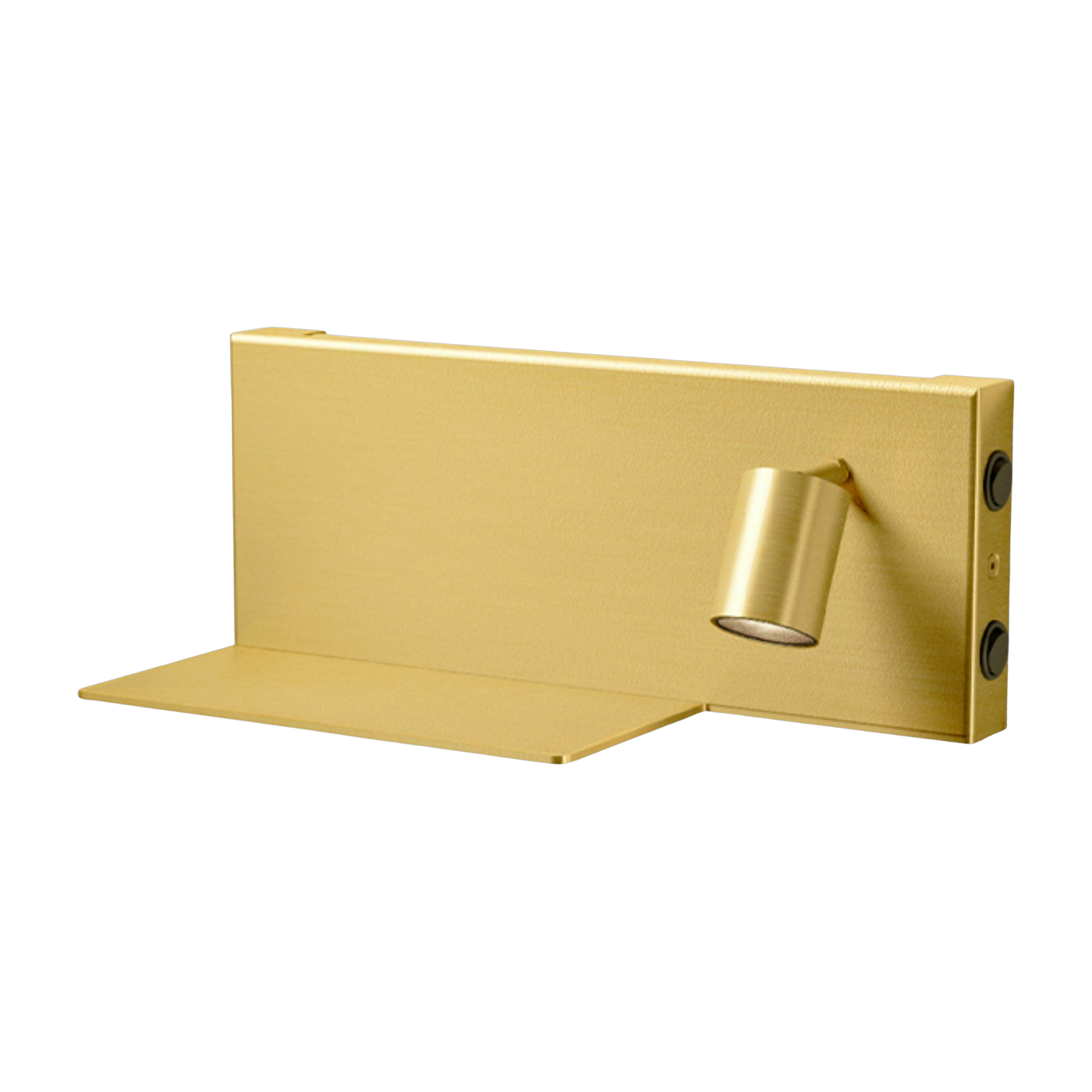 Applique murale avec tablette en laiton Jay R - Panzeri