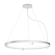 Suspension ronde 150 cm in white metal Arena - Panzeri
