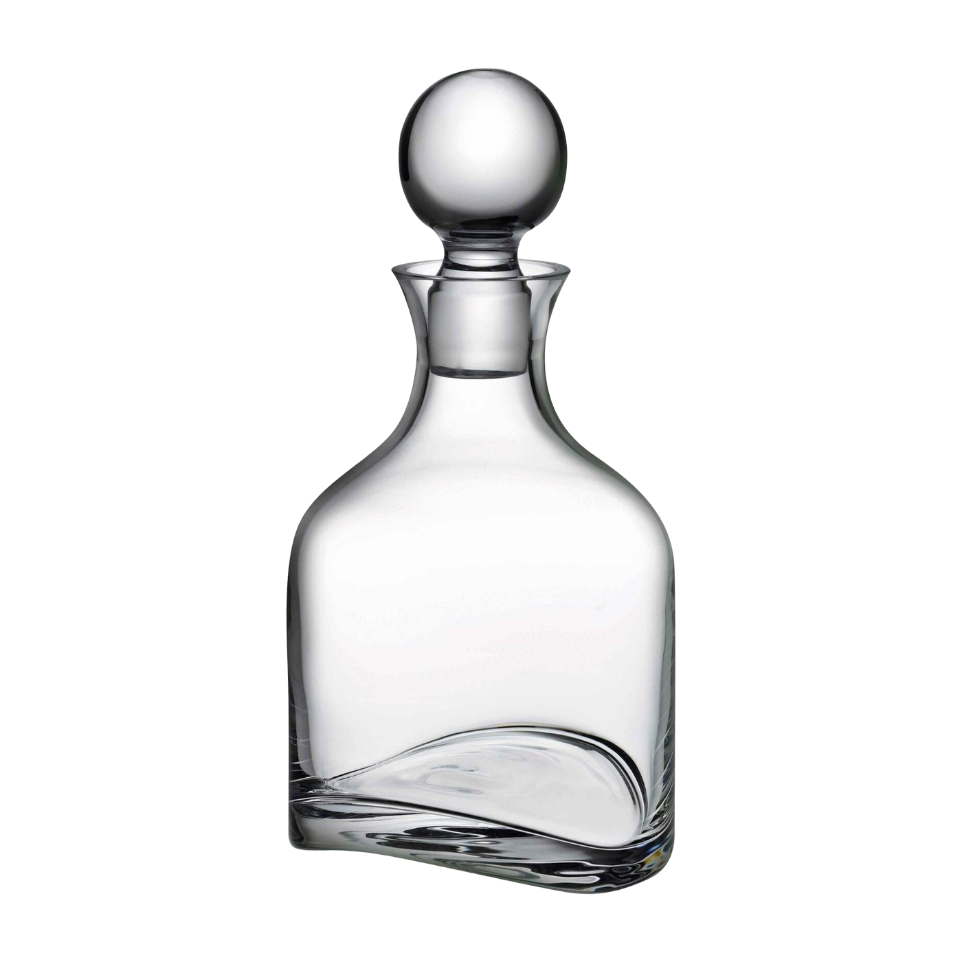 Arch Whisky Bottle - Nude Glass