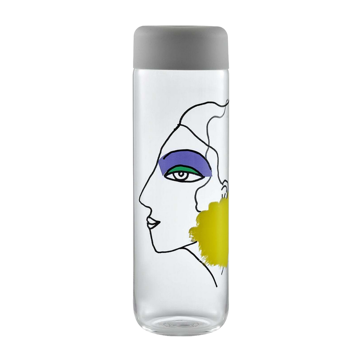 Termo con tapa gris Rock & Pop FInesse- Nude Glass