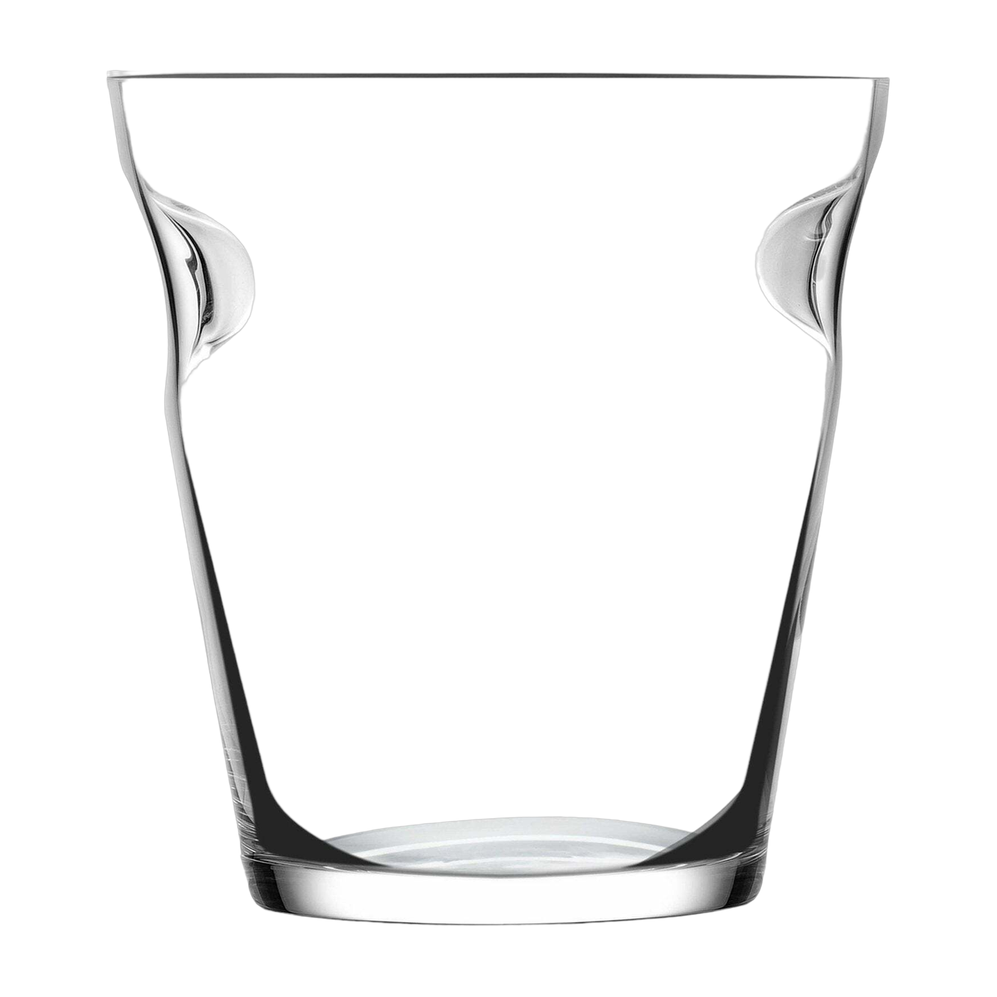 Glacier Champagne Cooler - Nude Glass