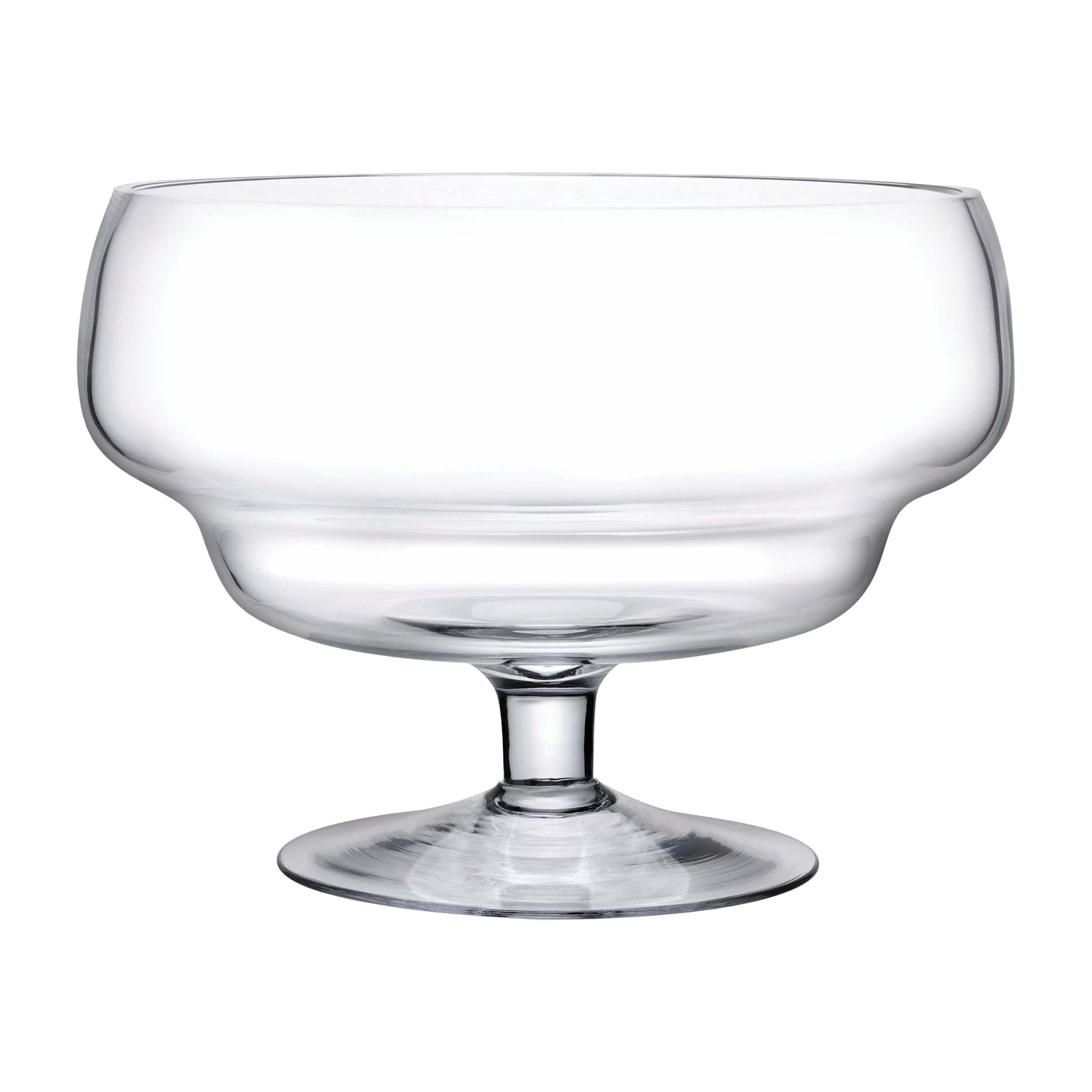 Centro de mesa transparente Heads Up - Nude Glass