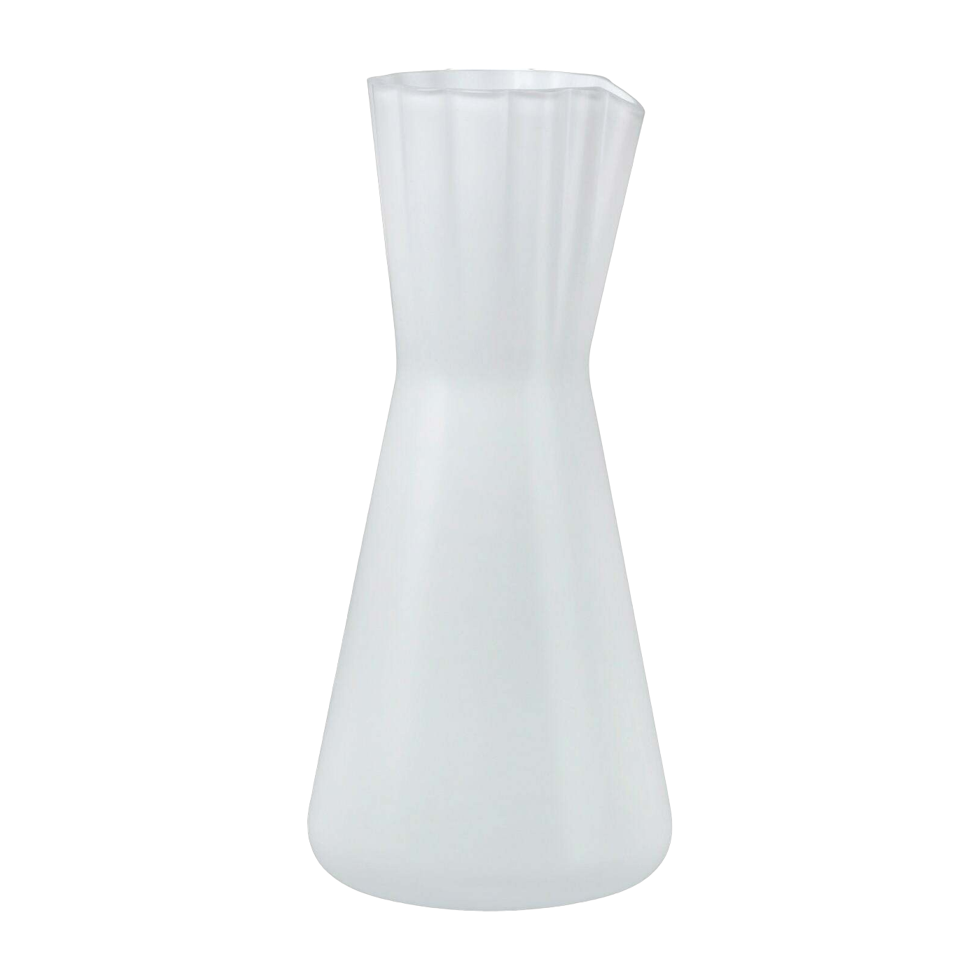إبريق المياه Lady أبيض - Nude Glass