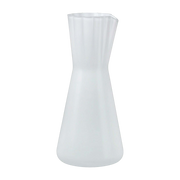 Lady Water Carafe Opal White - Nude Glass