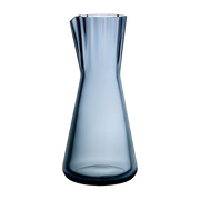 Lady Wasserkaraffe Stahlblau - Nude Glass
