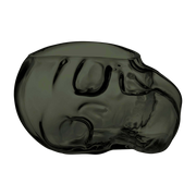 Bol crâne noir Memento - Nude Glass