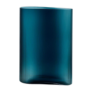 Grand vase vert pétrole Mist - Nude Glass