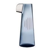 Parrot Wasserkaraffe Stahlblau - Nude Glass