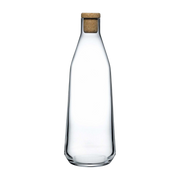 Rhythm Water Carafe Clear With Cork Stopper - Nude Glass