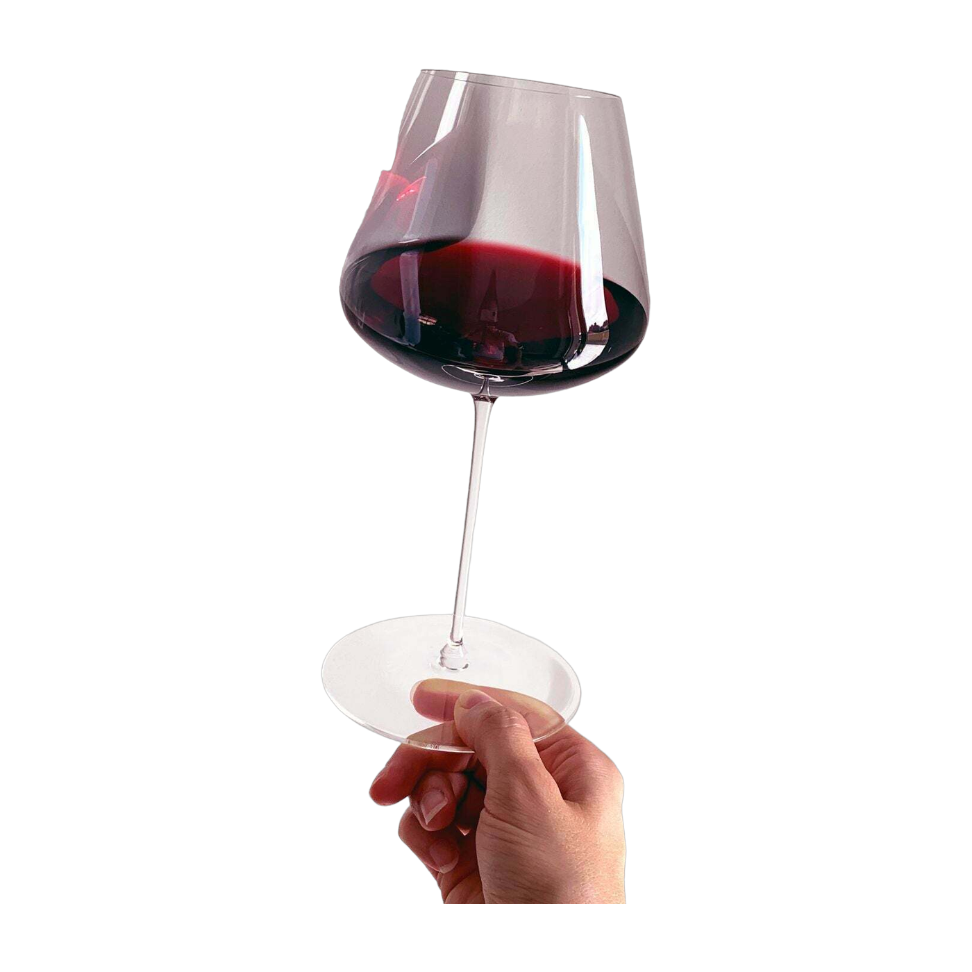 Stem Zero Elegantes Rotweinglas Groß - Nude Glass