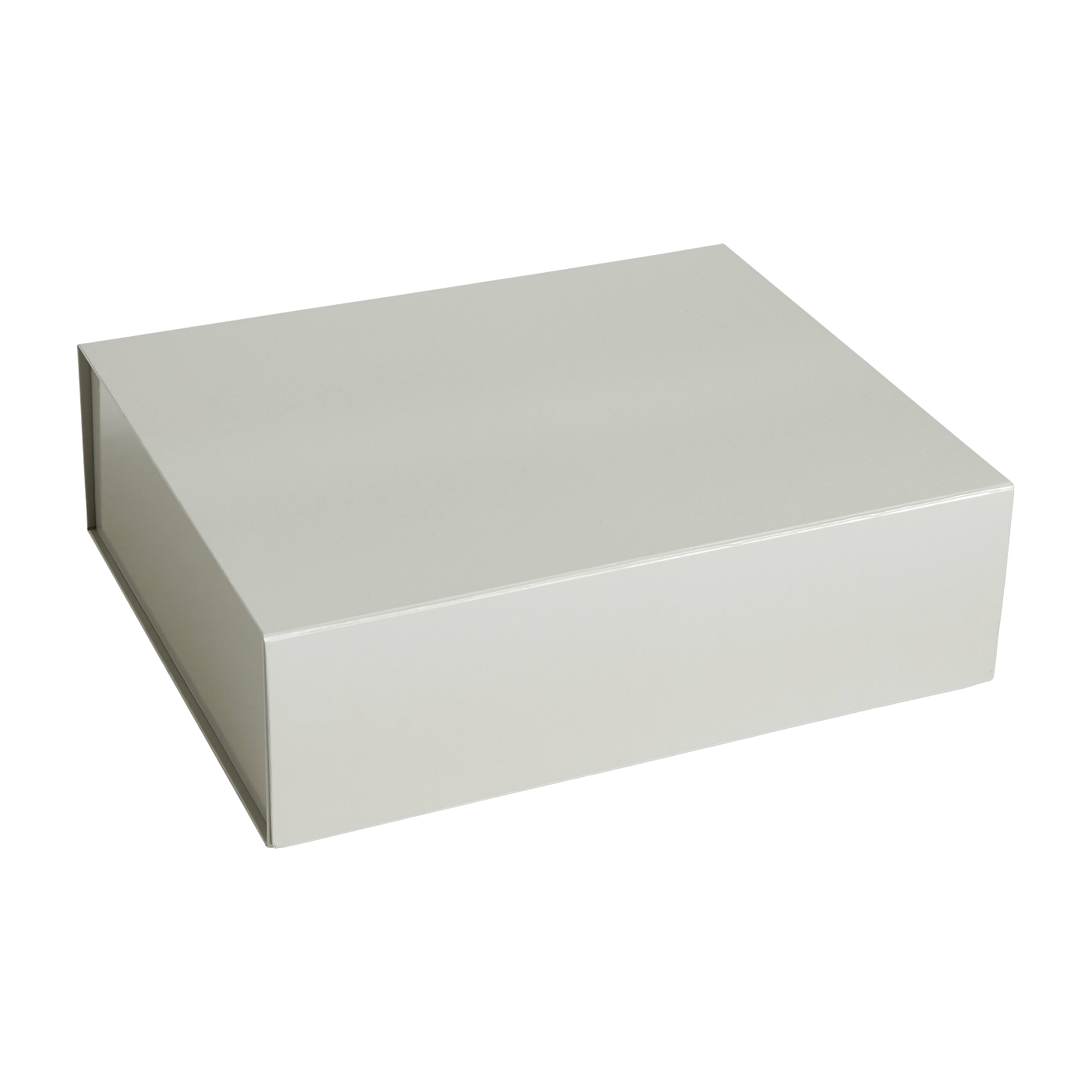 Caja de cartón gris 41 x 35 cm Color S - HAY