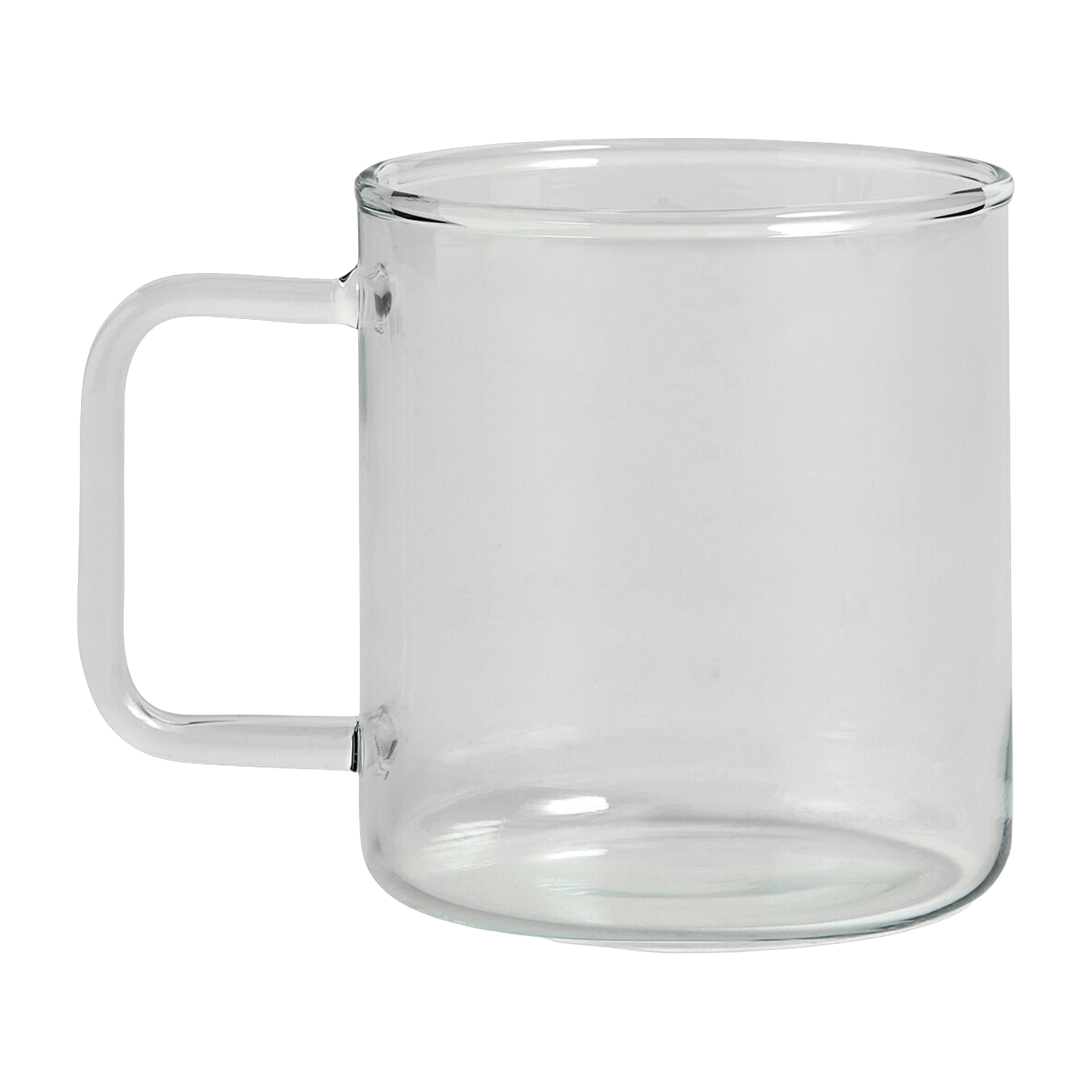Taza de café de vidrio borosilicato transparente 9 cm Glass - HAY