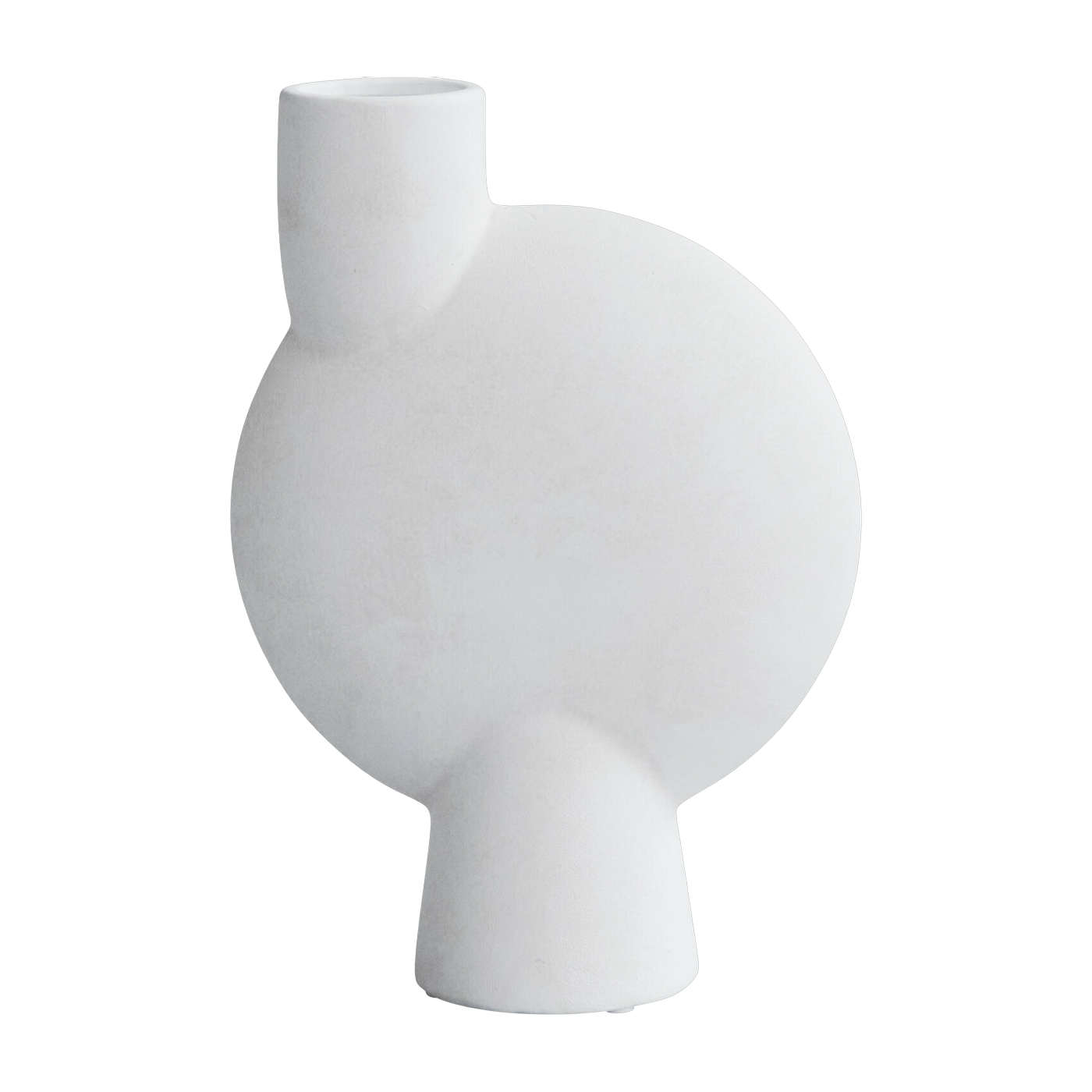 Vase in ceramica bianca medio Sphere Bubl - 101 Copenhagen