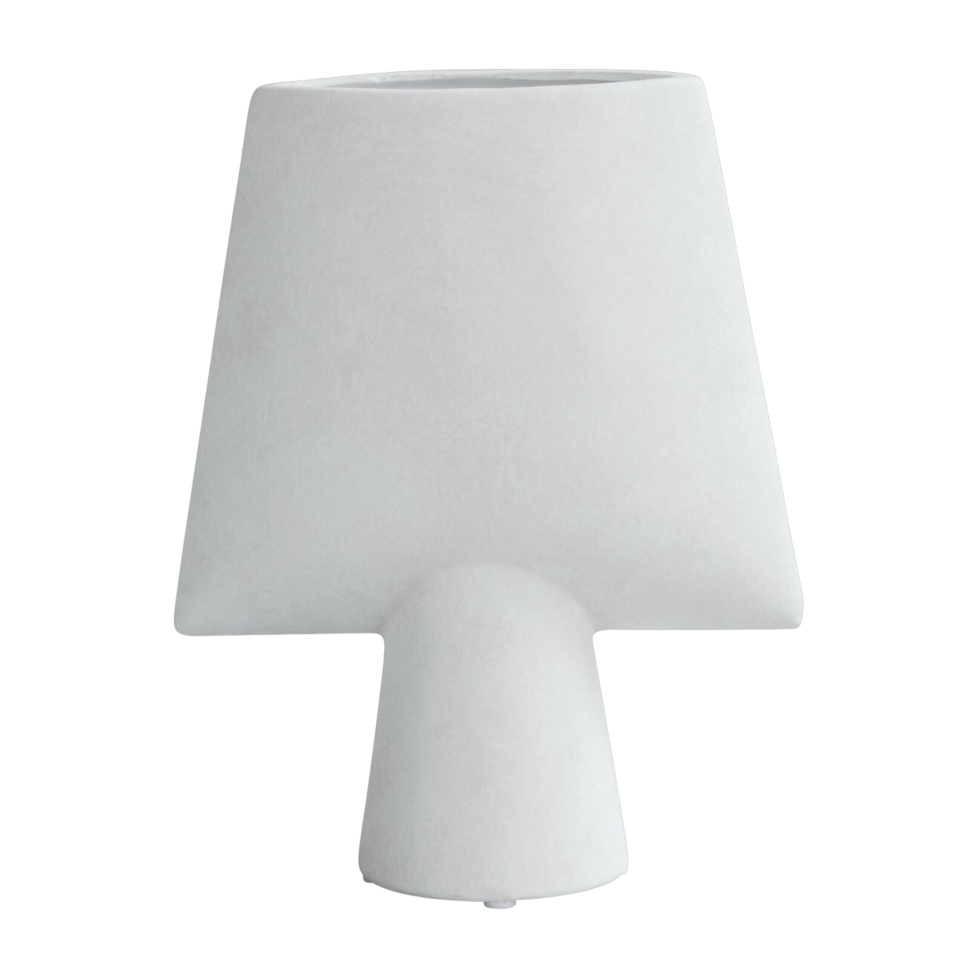 Vase in ceramica bianca mini Sphere Square - 101 Copenhagen