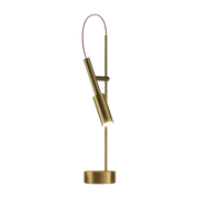 Lampe en métal bronze Tubino - Panzeri