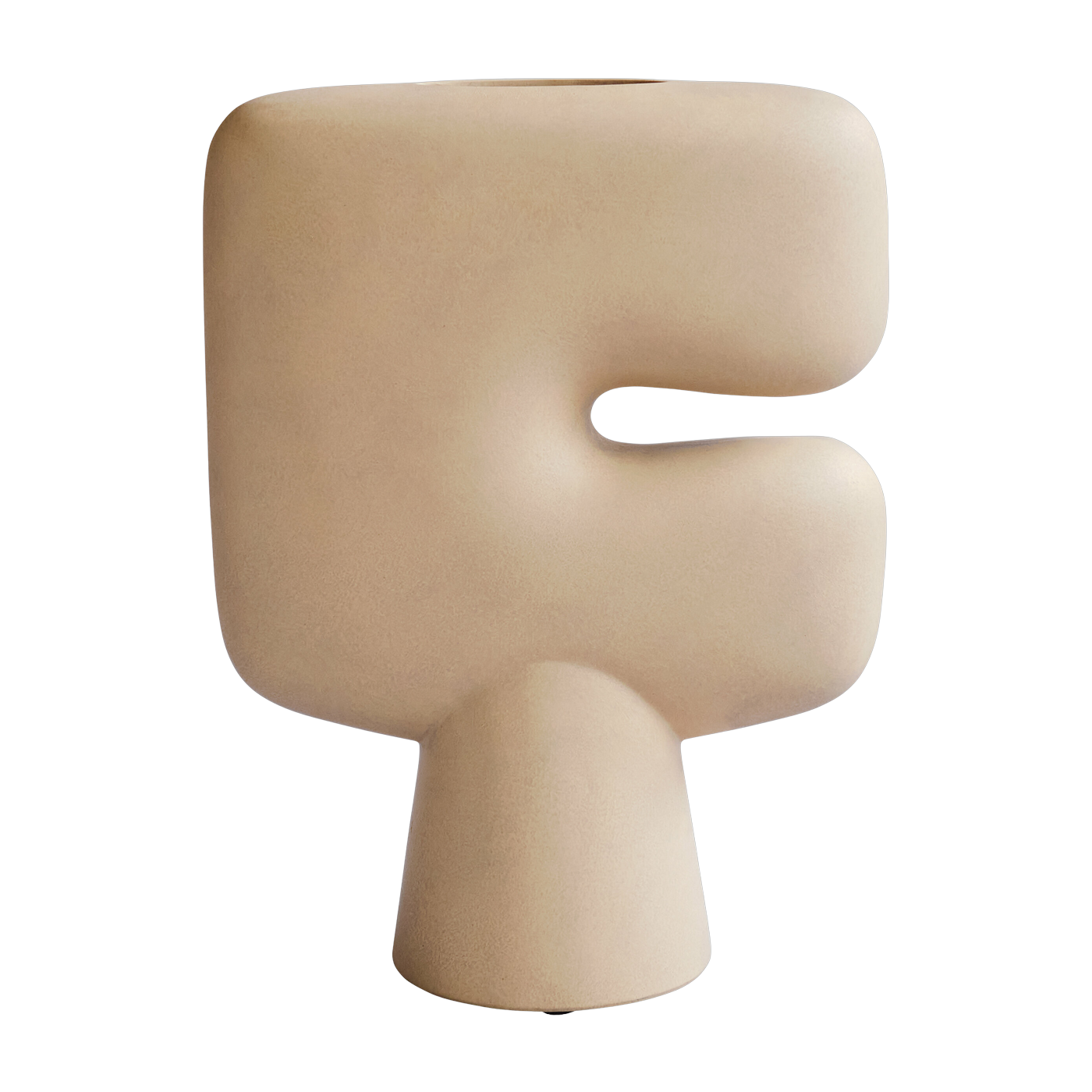 Vase en céramique sable big Tribal - 101 Copenhagen
