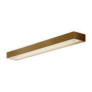 Bronze metal wall lamp 50 cm Zero - Panzeri