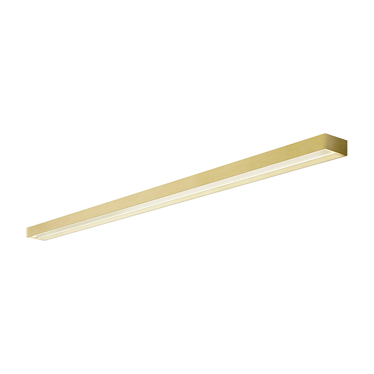 Wandleuchte aus Messing 100 cm Zero -. Panzeri