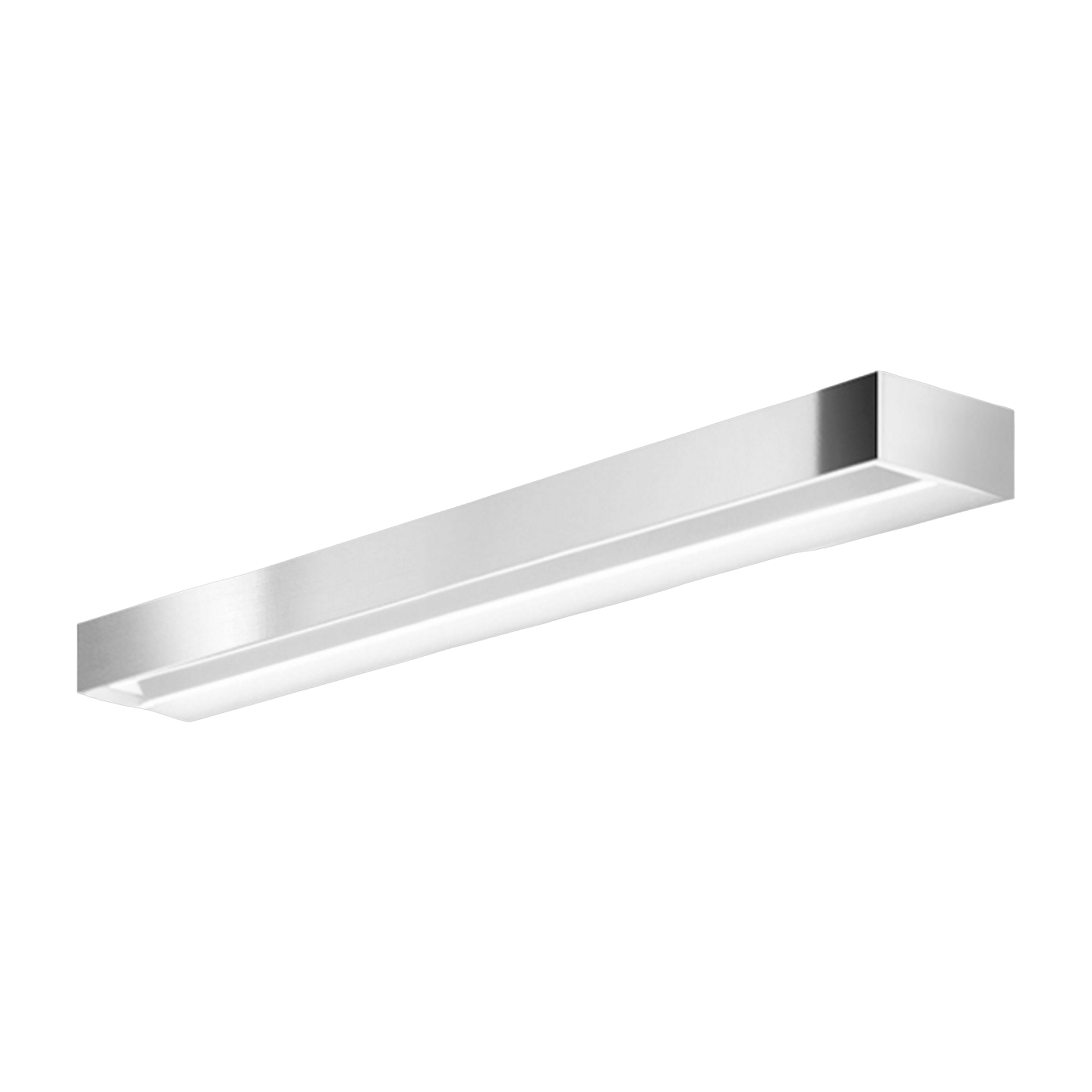 Wandleuchte aus verchromtem Metall 50 cm Zero -. Panzeri