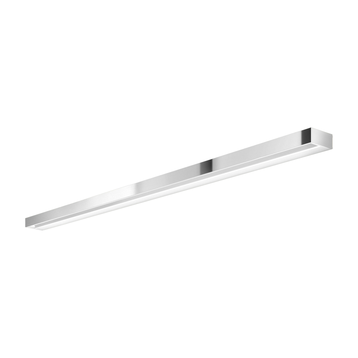 Wandleuchte aus verchromtem Metall 100 cm Zero -. Panzeri
