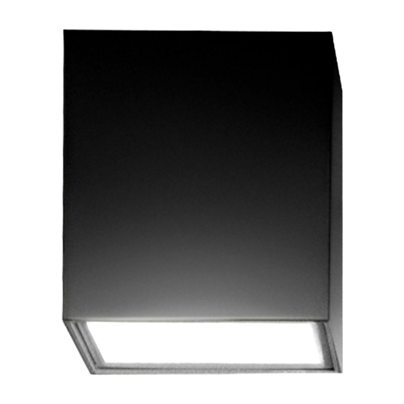 Plafonnier noir 11 x 11 cm Three - Panzeri