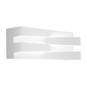 White wall lamp 30 cm Cross - Panzeri