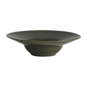 Grawa dark green ceramic pasta plate - Nordal