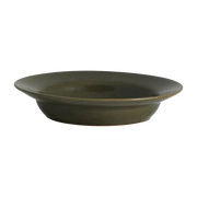 Grawa dark green ceramic soup plate - Nordal