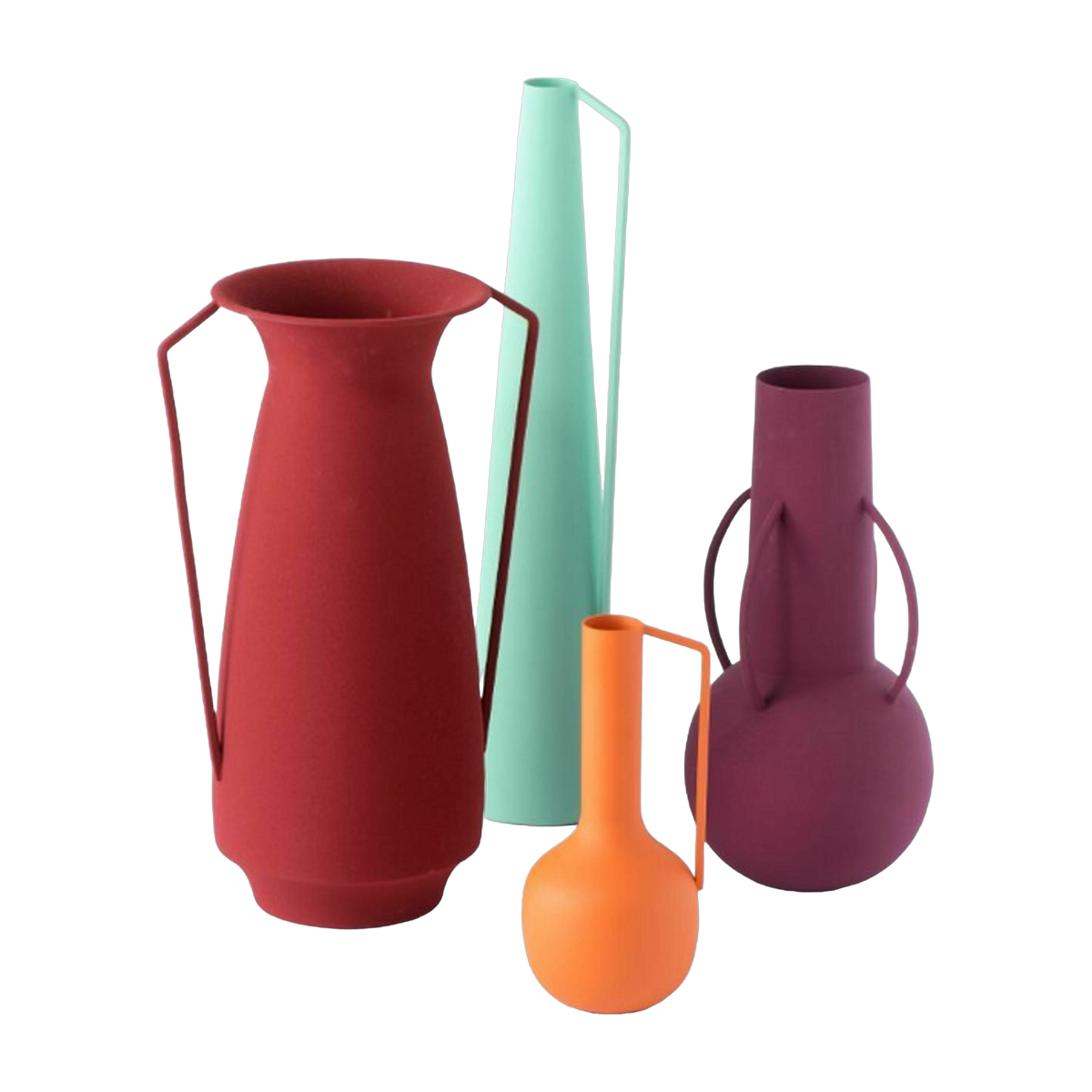 Set aus 4 dekorativen Vasen Evening Roman -. Pols Potten