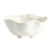 White ceramic bowl S Kauai - Nordal