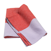 Rotes und lilafarbenes Geschirrtuch Hale - - Ferm Living