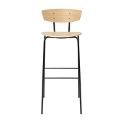 Silla de bar de roble aceitado blanco Herman - Ferm Living