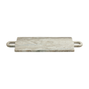 Tabla de cortar rectangular en marrón marbre - Nordal