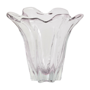 Vase en verre de couleur violet clair Flotta - Nordal