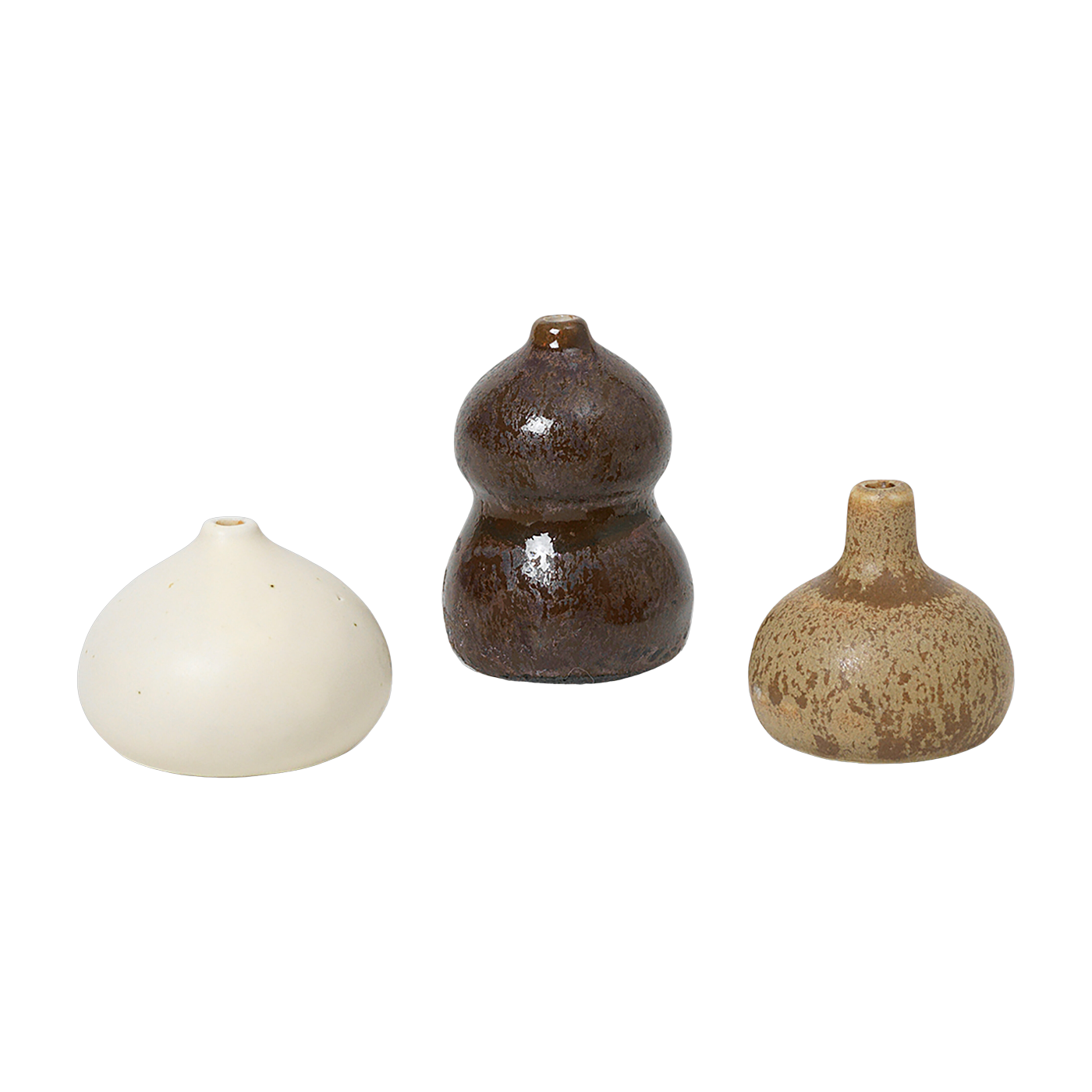 Set of 3 mini vases Komo - Ferm Living