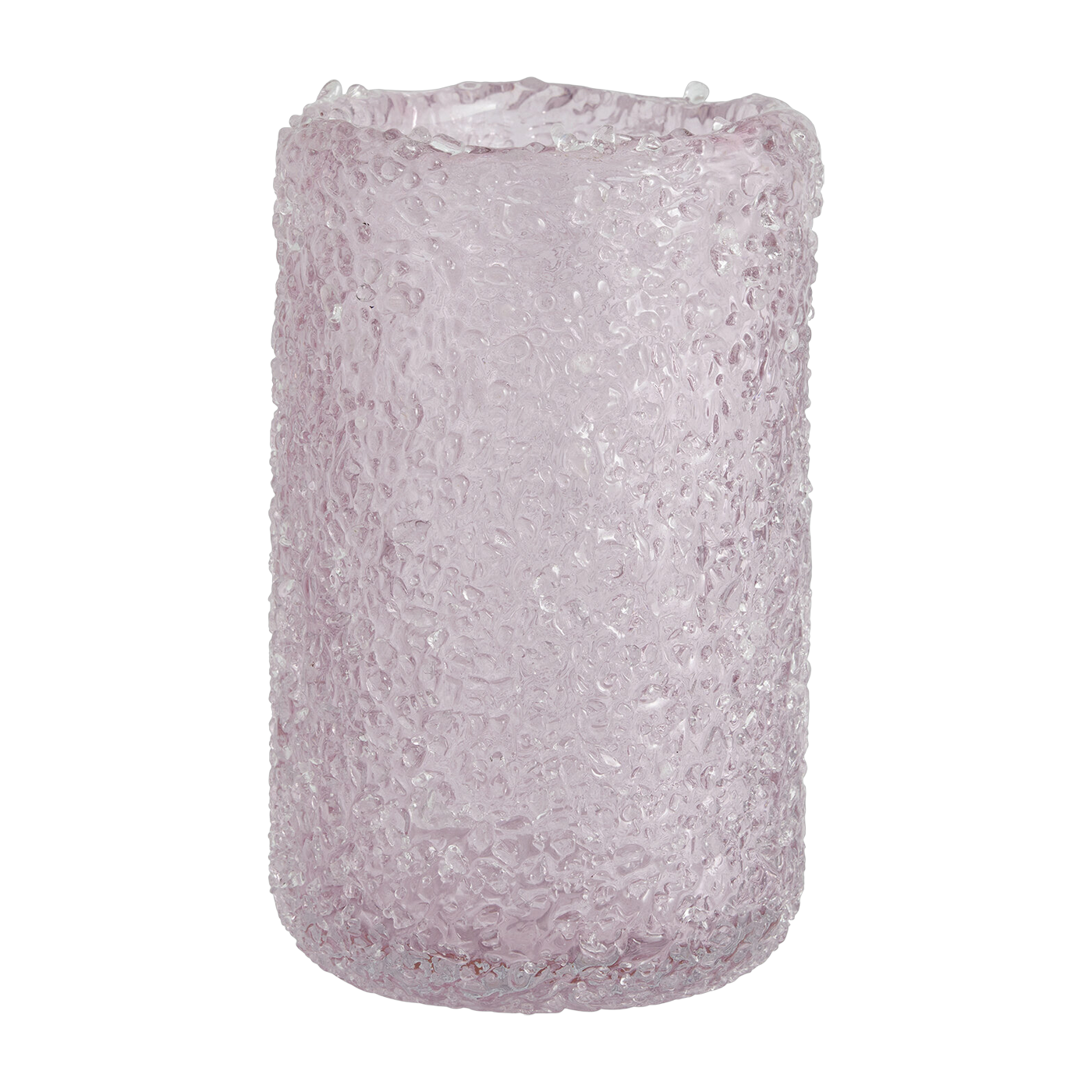 Vase in vetro rosa 19, 5 cm Clyde - Nordal