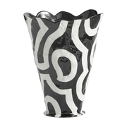 Vase original bianco e nero 25 cm Jessica Hans - HAY