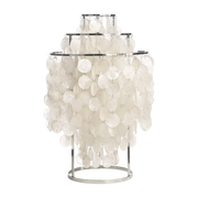 Chrome metal table lamp Fun 1 TM - Verpan