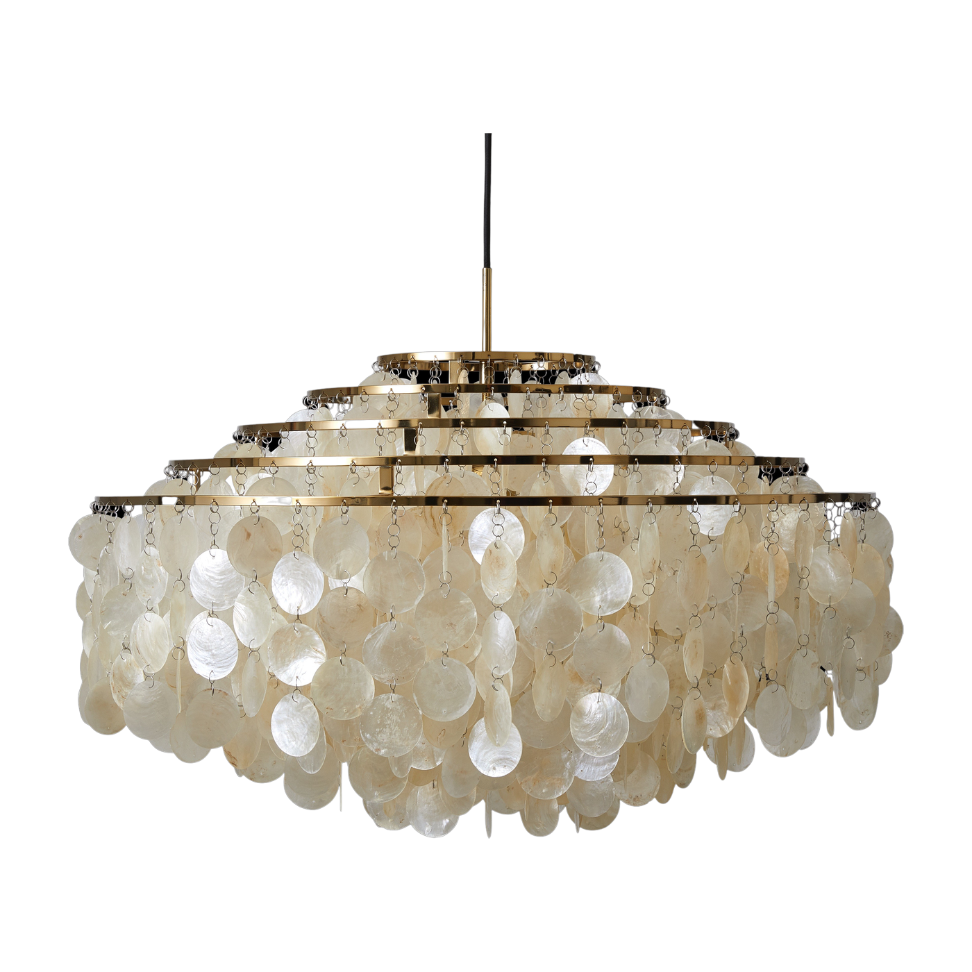 Brass plated metal suspension Fun 11DM - Verpan