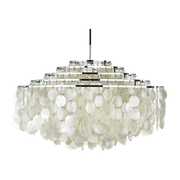 Sospensione in metallo cromato Fun 11DM - Verpan