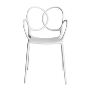 Sillón de plástico reciclado blanco Sissi Green - Driade