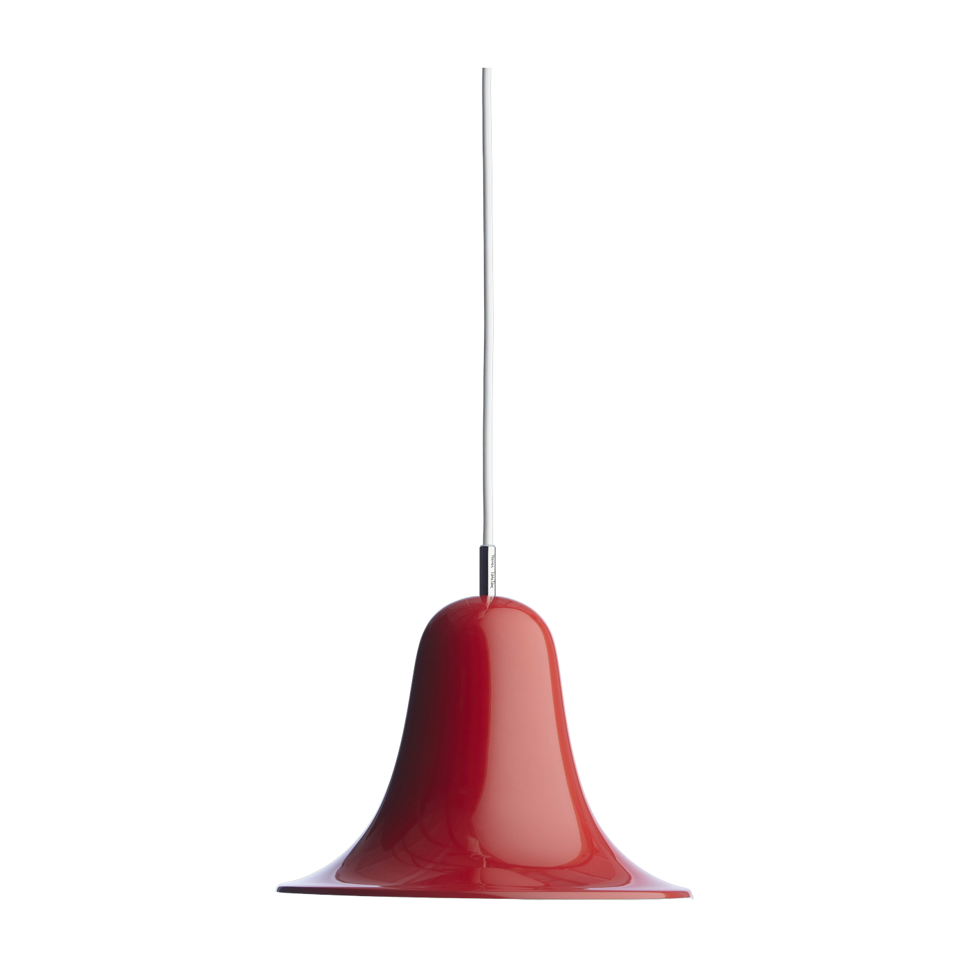 Lámpara colgante de metal rojo Pantop - Verpan