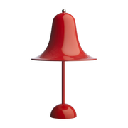 Lampada portatile in policarbonato rosso Pantop - Verpan